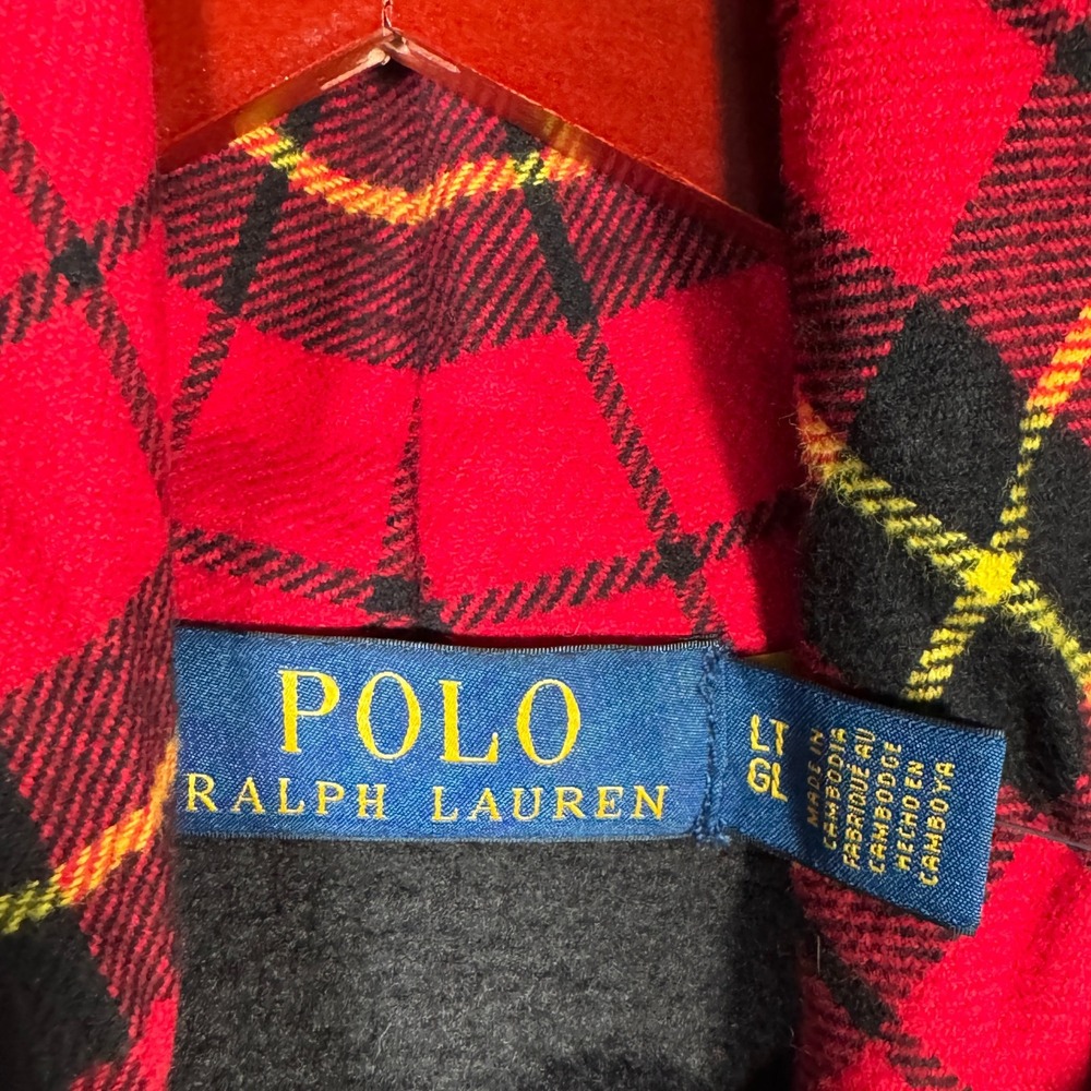 Ralph Lauren Hoodie LT Large Tall Black Gold Triple Pony Match‎ Lunar New Year - Picture 4 of 10